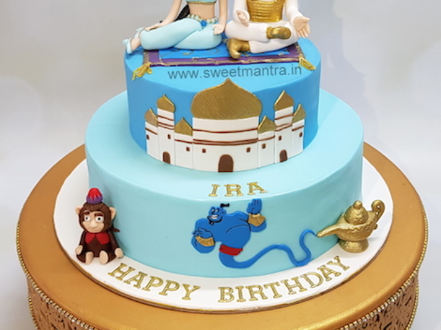 Aladdin and Jasmine cake