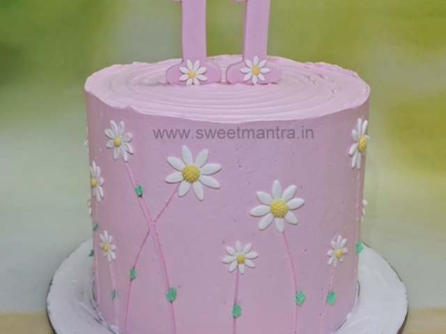 Customised cake for daughter's birthday